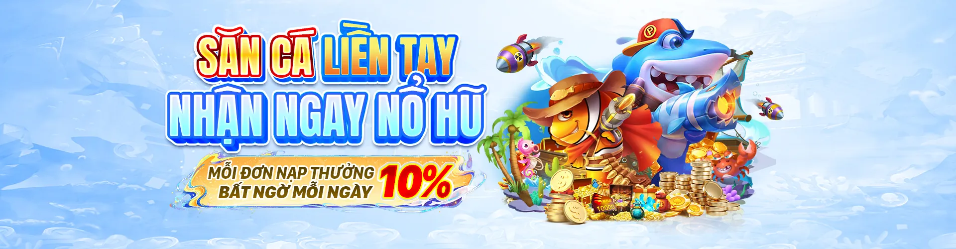 Thế giới bắn cá 88v với nhiều loài cá và phần thưởng